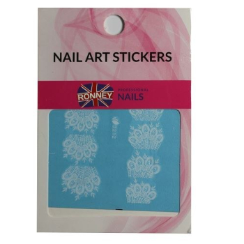 RONNEY - Naklejki wodne na paznokcie NAILART STICKERS RN 187  jest-ponad0szt,zmieniam-na0:2021-04-05